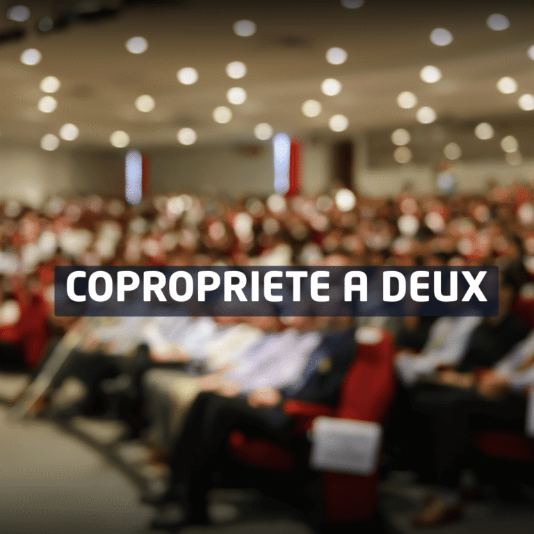 copropriété à deux en france